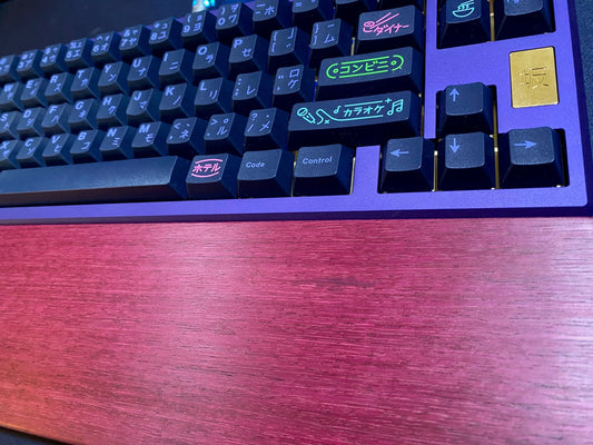 Exotic Wood Custom Keyboard Wrist Rest - Thaze Makes - 