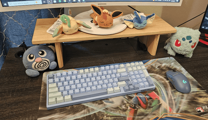 Wood Monitor Stand - Thaze Makes -